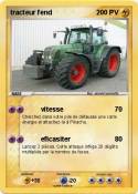 tracteur fend