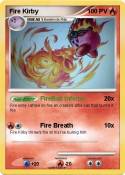 Fire Kirby Fire Kirby