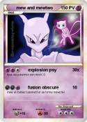 mew and mewtwo
