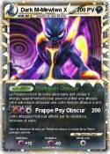 Dark M-Mewtwo X