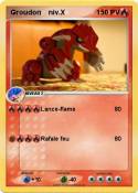 Groudon niv.X