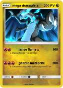 mega dracaufe x