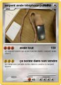 serpent avale téléphone portable serpent avale