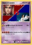 Gaara et sasuke