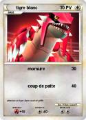 tigre blanc