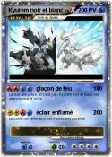 Kyurem noir et blanc Kyurem noir et