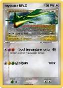 rayquaza NIV.X