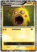 pika colère