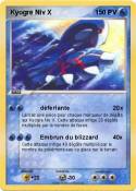 Kyogre Niv X Kyogre Niv X