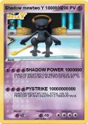 Shadow mewtwo Y