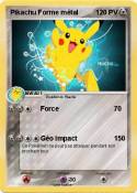 Pikachu Forme
