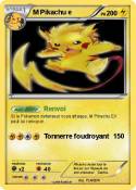 M Pikachu e