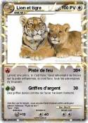 Lion et tigre