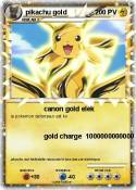 pikachu gold