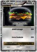 dark burger