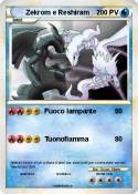 Zekrom e Reshiram Zekrom e