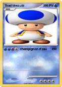 Toad bleu