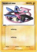 lucario et mew 