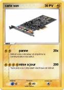 carte son