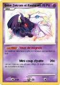 Bébé Zekrom et Reshiram Bébé Zekrom