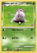 hamster golf