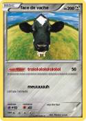 face de vache