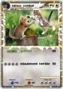 minou combat