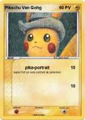 Pikachu Van Gohg Pikachu Van