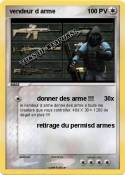 vendeur d arme