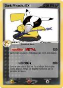 Dark Pikachu EX