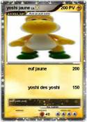 yoshi jaune