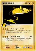 RAICHU niv X