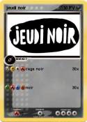jeudi noir