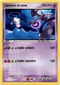mewtwo et mew