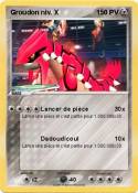 Groudon niv. X Groudon niv. X