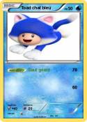 Toad chat bleu