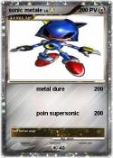 sonic metale