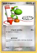 yoshi crayon x