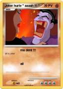 Joker hurle 