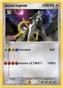 arceus legende
