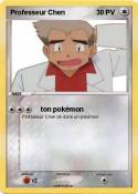 Professeur Chen Professeur Chen