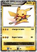 Pikachu X
