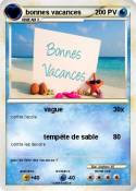 bonnes vacances
