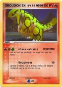 GROUDON EX niv