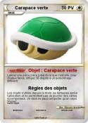Carapace verte