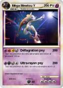 Méga Mewtou Y