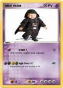 bébé vador