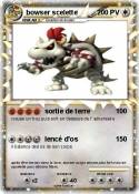 bowser scelette bowser scelette