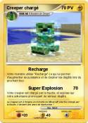 Creeper chargé