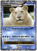 Lionne albinos